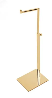 Verstellbarer Handtaschenständer aus Edelstahl, gold, 1 Stück
