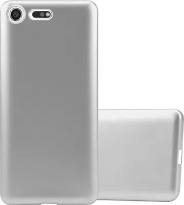 Image de Cadorabo Housse de protection pour Sony Xperia XZ PREMIUM Housse en argent Housse pour portable TPU silicone Etui Cover Case