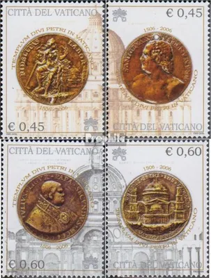 Produktbild von Briefmarken Vatikanstadt 2006 Mi 1554-1557 (kompl.Ausg.) postfrisch Petersbasillika