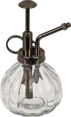 Produktbild von Glas Pflanzenzerstäuber 200 ml - Vintage Sprühflasche für Zimmerpflanzen