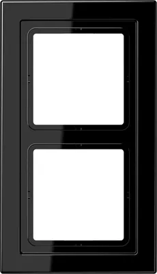 Produktbild von JG LS-design Rahmen 2fach LSD 982 SW schwarz