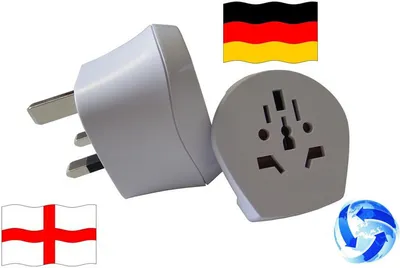 Produktbild von Reiseadapter Welt auf England + Deutschland Kombi Adapter UK 1.500231