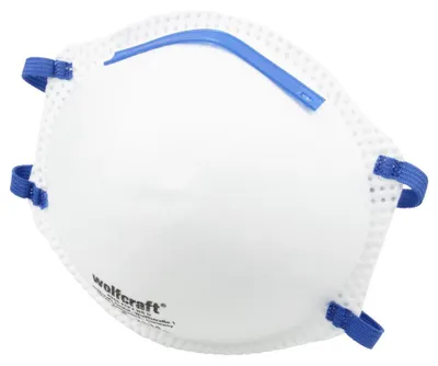 Produktbild von Wolfcraft Feinstaubmasken FFP2 15 Stück
