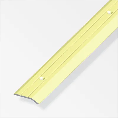 Produktbild von alfer Flachabschlussprofil 2 m, 30 x 5 mm Aluminium eloxiert messing