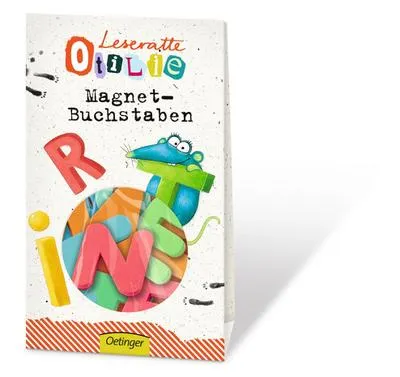 Produktbild von Leseratte Otilie Magnet Buchstaben