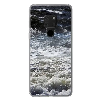 Produktbild von MuchoWow® Handyhülle Schutzhülle Hülle für Huawei P40 Lite Nordsee - Wasser - Wellen Silikon Softcase Handy Hülle - Handy