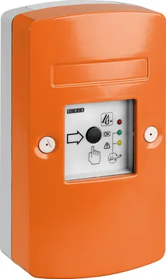 Image de GEZE RWA centrale dede courant de secours THZ Comfort N4, alu coulé sous pression orange RAL 2011