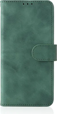 Produktbild von König Design Hülle kompatibel mit Xiaomi Redmi Note 11 Pro / Note 11 Pro+ 5G Kunstleder Handyhülle - Handy Case Grün