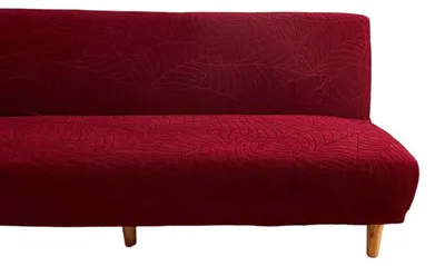 Obrázek produktu pro Potah na pohovku rozkládací typu "Clic-Clac", vyrobený z pružného, voděodolného materiálu Jacquard, barva: vínová, rozměr: 160-190 cm, bez područiek