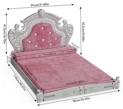Imagen del producto de Cama para perros - Cojín grande para perros - Cama de lujo para perros - Cama de terciopelo - Estructura resistente - Funda extraíble y lavable