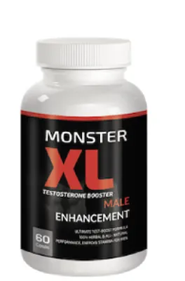 Produktbild von Monster XL – Nahrungsergänzungsmittel mit Pflanzenextrakten, Vitaminen und Mineralstoffen für Männer (30 Kapseln)