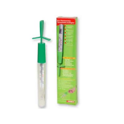 Image de GIMA NEW, Thermomètre traditionnel sans mercure avec papillon