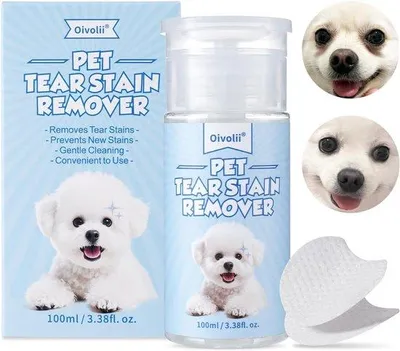 Productafbeelding van Natuurlijke traanvlekverwijderaar voor honden en katten - zachte, veilige en niet-irriterende formule