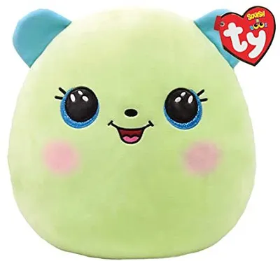 Produktbild von Ty Squish-a-Boo's, "Clover",grüner Bär, ca 35cm