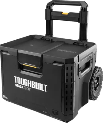 Produktbild von Toughbuilt StackTech TB-B1-B-70R Werkzeugkiste mit Rollen IP65 111 x 56 x 50 cm