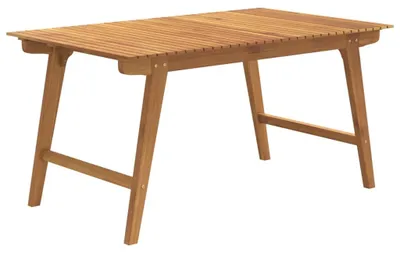 Produktbild von vidaXL Gartentisch 150x90x75 cm Massivholz Akazie