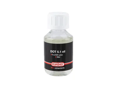 Produktbild von ELVEDES Bremsflüssigkeit "5.1" Für alle DOT-Bremss 100 ml Flasche