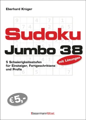 Image de Sudokujumbo 38: 5 Schwierigkeitsstufen - für Einsteiger, Fortgeschrittene und Profis