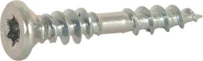 Productafbeelding van ESSVE houtschroeven voor meubelconstructies en interieurbouw, 4,2 x 28 mm, zilver, 250 stuks.