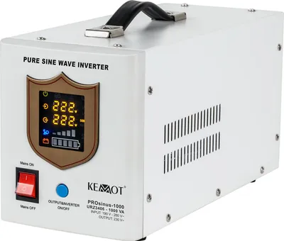 Obrázek produktu pro Zdroj záložní UPS KEMOT PROsinus URZ3406 700W 12V, bílá