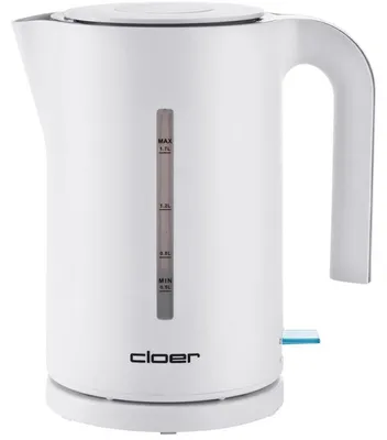 Obrázok produktu pre Cloer 4111, 1,7 L, 1800 W, Biela, Plast, Indikátor úrovne vody, Bezšnúrový