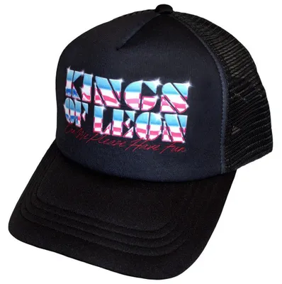 Produktbild von Kings Of Leon - "Can We Please Have Fun" Trucker Cap für Herren/Damen Uni, Netzrücken RO16250 (Einheitsgröße) (Schwarz)