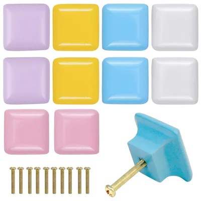 Immagine prodotto di Set di 10 pomelli colorati per mobili