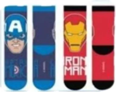 Obrázok produktu pre Pohodlné detské ponožky 2-pack - pohodlné a farebné na každú príležitosť Avengers 31/34