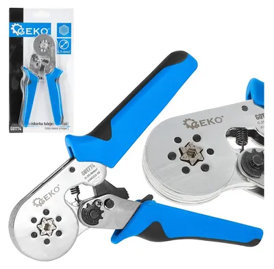 Immagine prodotto di Pinza crimpatrice, pressatrice per terminali elettrici, per connettore auto 0.25-6 mm² Geko