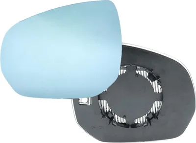 Produktbild von Spiegelglas Spiegel Außenspiegel Links blau passend für C3 C4 Picasso 3008 5008
