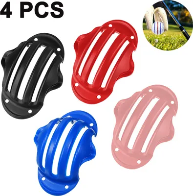 Produktbild von 1 Satz Golfballmarker-Linienzeichnungswerkzeug 4-Farben-Vorteilspackung Vorlage Liner Schablone Putt-Ausrichtung