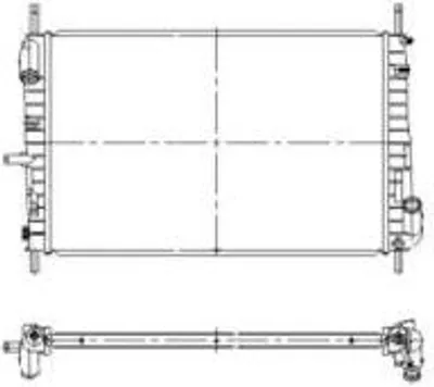 Produktbild von NRF Kühler, Motorkühlung  509641