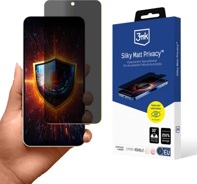 Obrázek produktu pro 3mk ochranná folie Silky Matt Privacy pro řadu Samsung Galaxy S 24 – Samsung Galaxy S24 FE