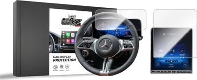 Obrázek produktu pro Keramické sklo GrizzGlass CarDisplay Protection  Mercedes S Klasa W223 2020-2025 [2in1]