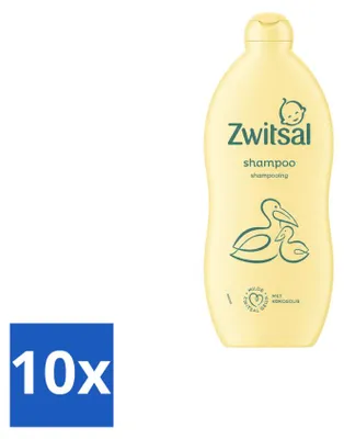 Obrázok produktu pre 10 kusov šampónu Zwitsal pre bábätká s kokosovým olejom - 700 ml - výhodný balík
