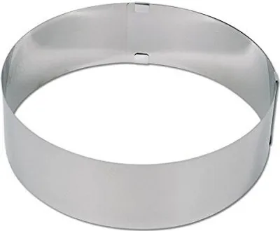 Obrázok produktu pre Lares 6009, Obruč na tortu, Kolo, Nerezová oceľ, 300 mm, 90 mm, 1 kusov