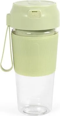 Produktbild von Tragbarer Mixer LIVOO DOP248M, 300 ml, 40W, 6 Edelstahlklingen, Matcha Grün und Transparent