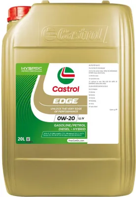 Produktbild von CASTROL EDGE LL IV für 0W-20 20 Liter Motoröl Motorenöl Synthetisch 508 00 509 00 Öl