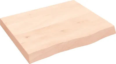 Obrázok produktu pre vidaXL Nástenná polica 60x50x(2-6) cm dubový masív neošetrený