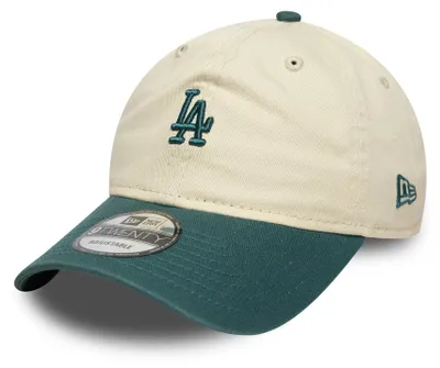 Produktbild von New Era 9TWENTY Cap Los Angeles Dodgers MLB Mini Logo beige/green