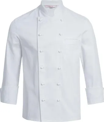 Produktbild von Greiff GASTRO MODA Herren Cuisine Basic Kochjacke Regular-Fit Weiß 5XL