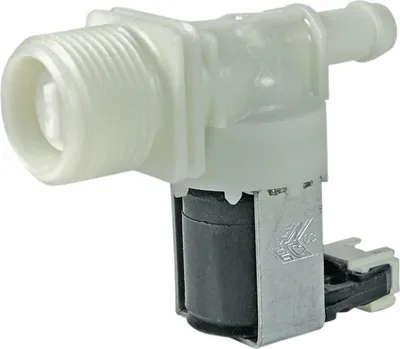 Produktbild von Magnetventil Aquastopventil Einlaufventil Füllventil 1-fach 180° 11,0mmØ Spülmaschine Geschirrspüler Whirlpool Bauknecht 480140102032 für ads adp lpa lvi adg gsx gsu mdw