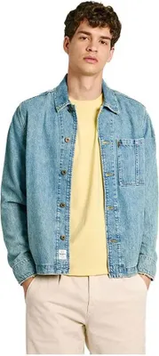Produktbild von Pepe Jeans Elson Jeansjacke Blau L Herren Blau L