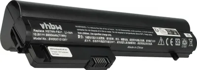 Produktbild von vhbw Akku kompatibel mit HP EliteBook 2540p, 2530p Notebook (6600 mAh, 10,8 V, Li-Ion)