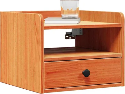 Obrázok produktu pre vidaXL Nočný stolík vosk hnedý 38 x 36 x 29,5 cm masívne borovicové drevo