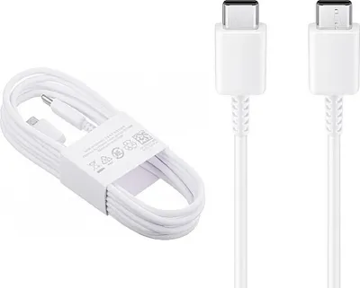 Produktbild von Daten-/Ladekabel - USB-C auf USB-C (2m / 25W) Samsung EP-DW767JWE - ORIGINAL white