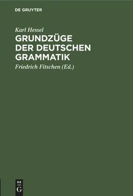 Produktbild von Grundzüge der deutschen Grammatik