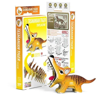 Obrázek produktu pro Tasmánský tygr Eugy. Eco Jigsaw 3D