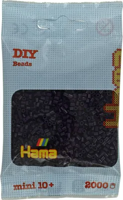 Produktbild von Hama Beutel mit 2000 Mini-Bügelperlen Aubergine