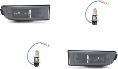 Image de Johns, feux antibrouillard adaptés à la BMW Série 7 E38 (10/94-11/01), kit gauche + droite avec ampoules H3